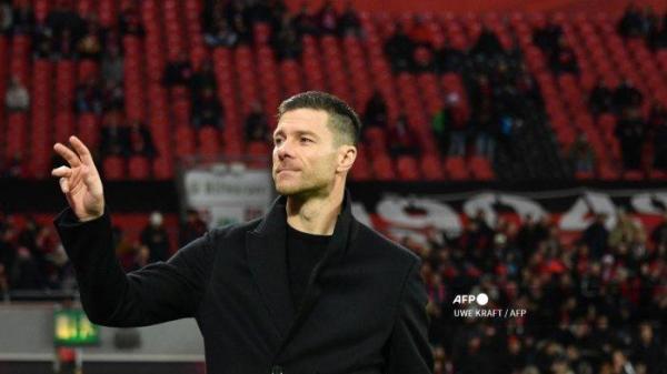Pelatih kepala Bayer Leverkusen Spanyol Xabi Alonso terlihat sebelum pertandingan sepak bola divisi satu Jerman Bundesliga antara Bayer 04 Leverkusen dan VfL Bochum di Leverkusen, Jerman barat, pada 20 Desember 2023.