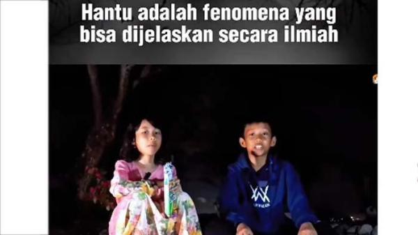 Tangkapan layar viral di media sosial konten bocah bernama Gen Alfarizi yang mematahkan mitos soal hantu pakai penjelasan ilmiah. Kecerdasan bocah tersebut dikagumi netizen hingga YouTuber Ferry Irwandi, disadur pada Jumat (16/5/2025).