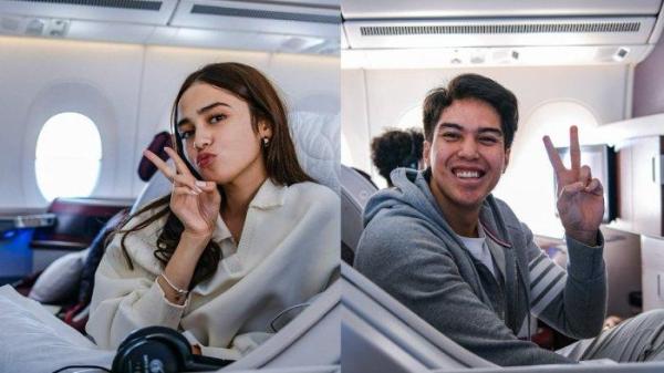Momen liburan El Rumi dan Syifa Hadju.