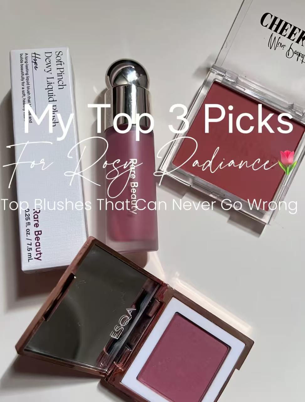 Top 3 Blushes: Try It!