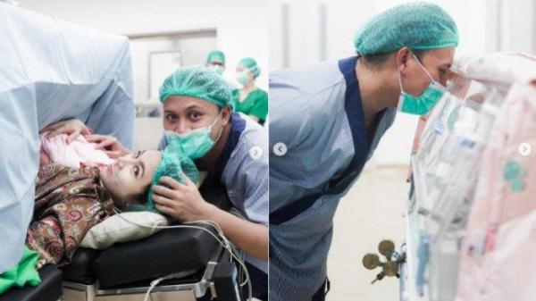 MAHALINI MELAHIRKAN - Potret Mahalini melahirkan anak perempuan, (15/2/2025) wajah masih disembunyikan, nama dibocorkan Rizky Febian. Mahalini mengungkapkan alasan di balik ditutupinya wajah anaknya yang baru lahir.