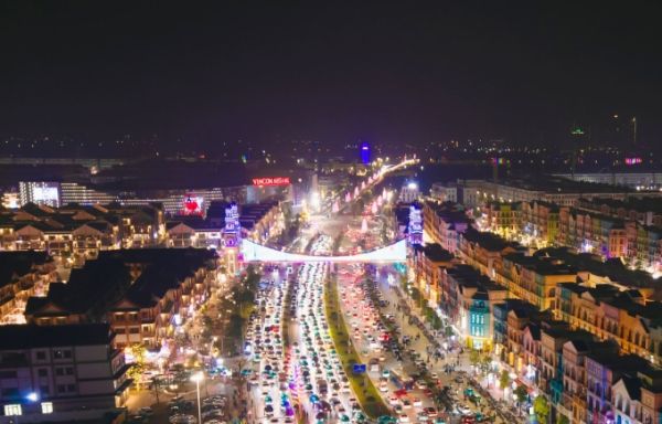 Vincom Mega Mall strategically located at the heart of Ocean City. Photo courtesy of Vincom