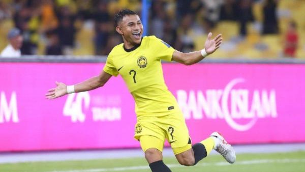 PROFIL PEMAIN - Faisal Halim, winger Selangor FC saat melakukan selebrasi setelah mencetak gol.