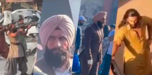Ranveer Singh's photos leak on the set of 'Dhurandhar' film, actor appeared in four different looks…