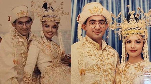 SUAMI NAJWA SHIHAB - Foto pernikahan Najwa Shihab dan  Ibrahim Assegaf. Najwa Shihab tengah berduka kehilangan suami. <div class=