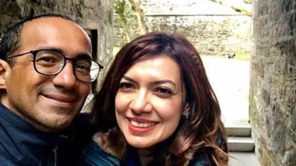 KEINGINAN TERAKHIR ALMARHUK- Najwa Shihab dan almarhum suami Ibrahim Assegaf semasa hidup. Gubernur DKI Jakarta Pramono Anung, ungkap suami Najwa Shihab sempat mengutarakan keinginannya untuk mendaki gunung sebelum meninggal dunia