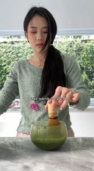 jessica jane bikin olahan matcha nyeleneh