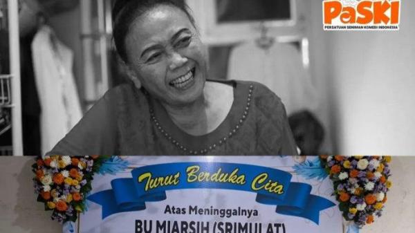 - Ucapan duka dari PASKI atas meninggalnya Sri Sumiarsih