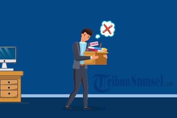 ILUSTRASI KARYAWAN TERKENA PHK - Daftar 50 ucapan untuk rekan kerja yang terkena phk, berisi dukungan dan motivasi
