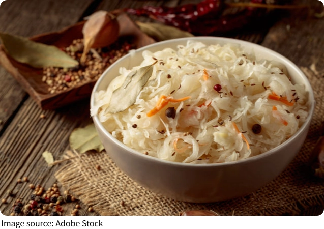 Sauerkraut caseiro