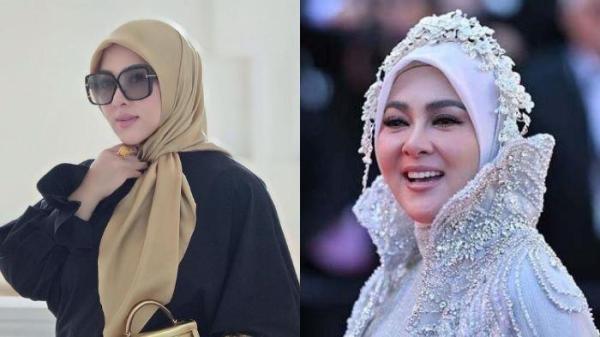 Beda penampilan Syahrini di IG dan kala di Cannes Film Festival 2025, dicapture 17 Mei 2025.