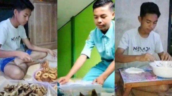 Sosok Derlin pelajar SMA viral karena jualan kue di sekolah. Nasibnya kini miris tak jadi kuliah padahal dulu banyak tawaran beasiswa.