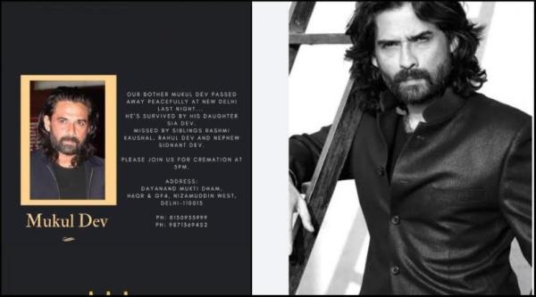 Did Mukul Dev foresee his death? Actor's last Instagram post fuels speculation; brother Rahul Dev issues statement