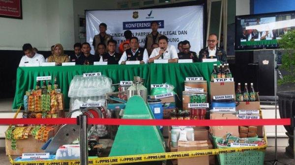 20250526 _ Ungkap Kasus Pabrik Jamu Ilegal BPOM Semarang