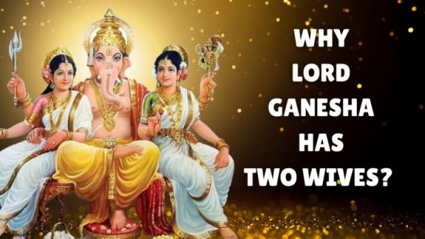 why lord ganesha has two wives 1748331066050