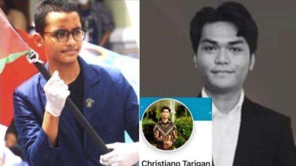 TEWAS DITABRAK - Kolase foto Argo Ericko (kiri) dan Christiano Tarigan (kanan). Argo Ericko Achfandi merupakan mahasiswa angkatan 2024 yang tewas ditabrak BMW yang dikendarai Christiano Tarigan di Jalan Palagan Tentara Pelajar, Sariharjo, Kapanewon Ngaglik, Kabupaten Sleman, Sabtu (24/5/2025) dini hari.