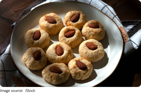Almond Cookies at Home
