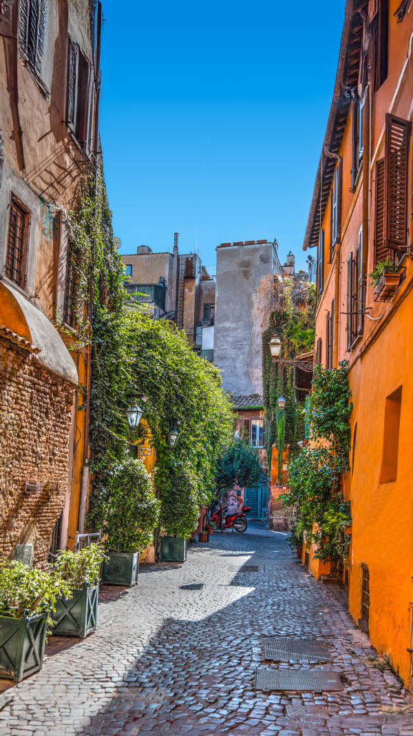 Sleeping in Rome