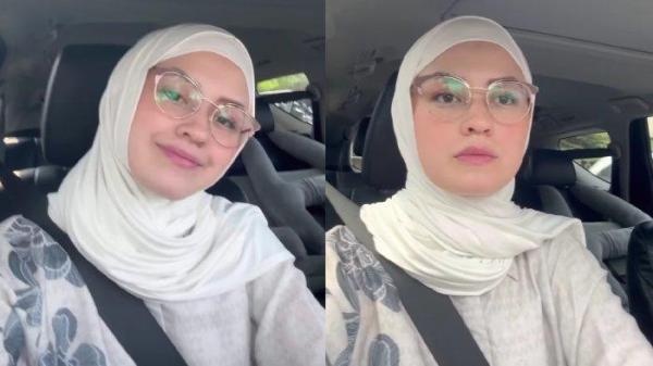 Potret Kimberly Ryder mengenakan hijab.