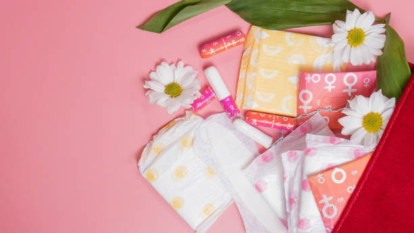 Change sanitary napkins regularly.