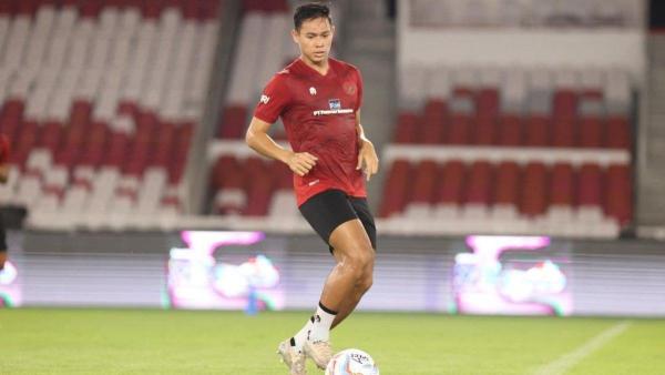 pootret Andy Setyo ketika memperkuat Timnas Indonesia.
