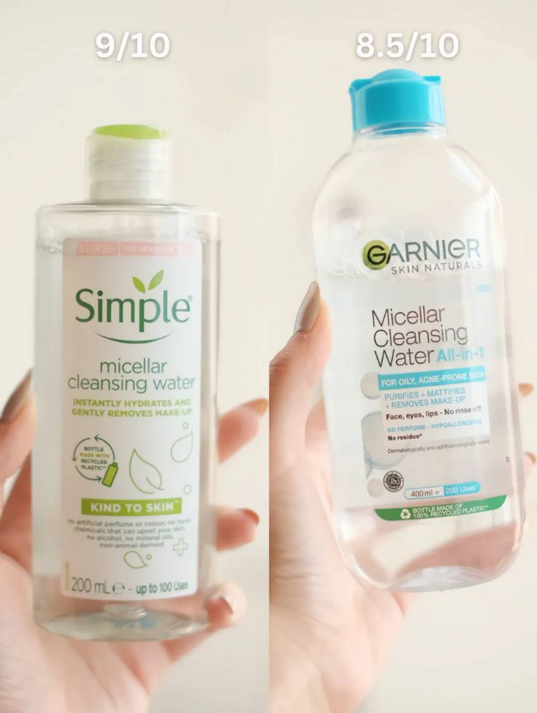 My Daily Cleanser Scores!