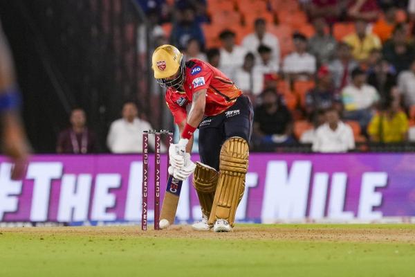 Punjab Kings’ batter Shreyas Iyer plays a shot during the Indian Premier League (IPL) 2025 Qualifier 2 cricket match between Mumbai Indians and Punjab Kings.