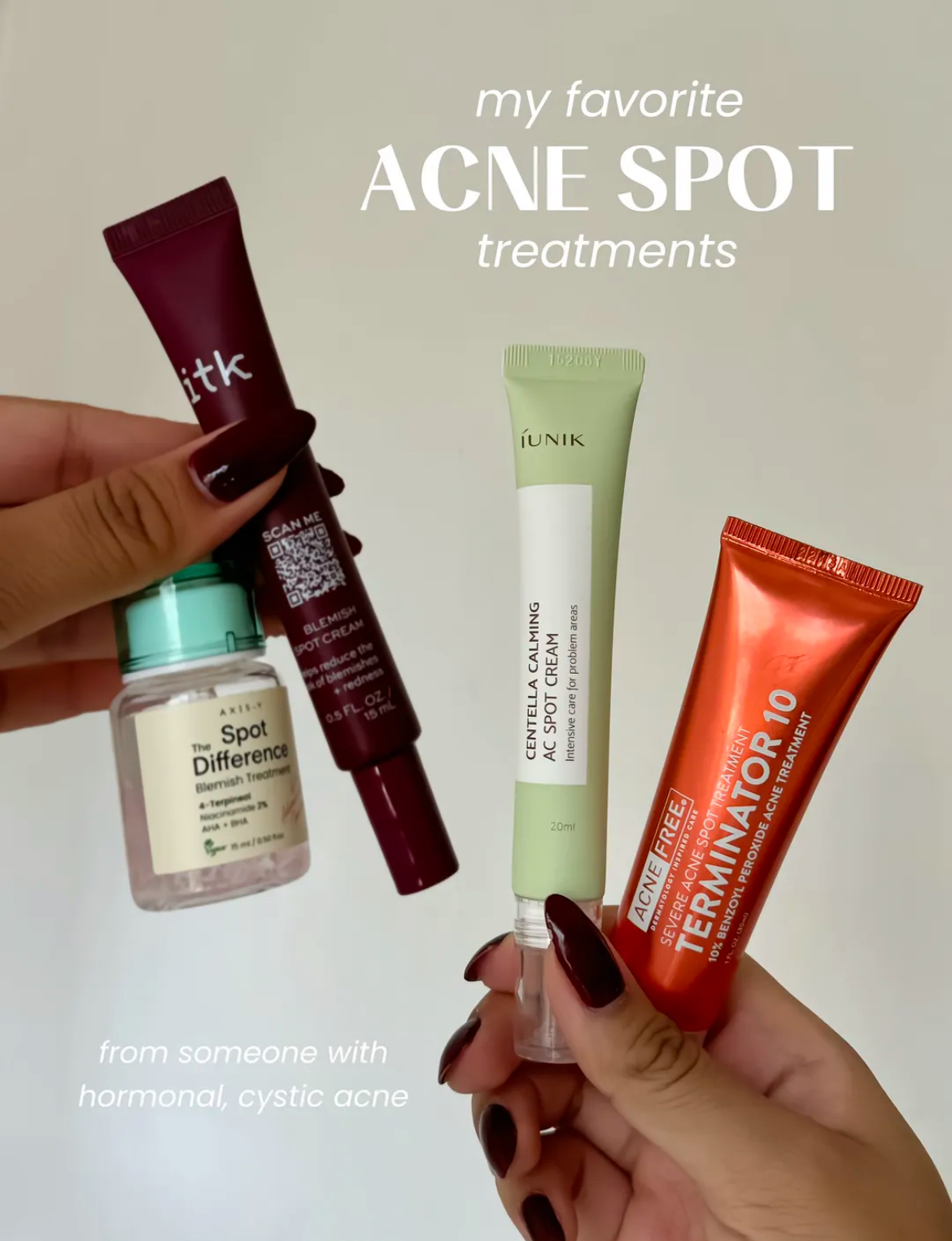 Topical Spot Treatments!