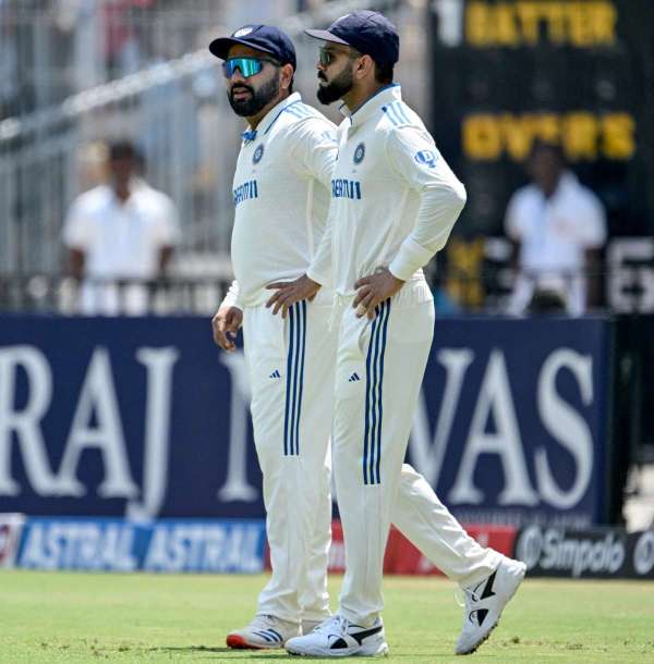 Rohit Sharma and Virat Kohli have their Thinking Caps on | Espncricinfo.com