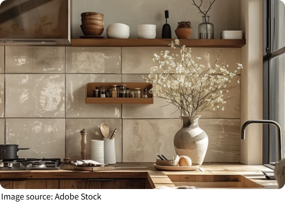 Plantas na cozinha
