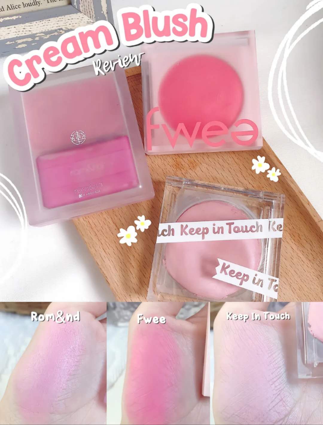 Pink & Purple Cream Blush