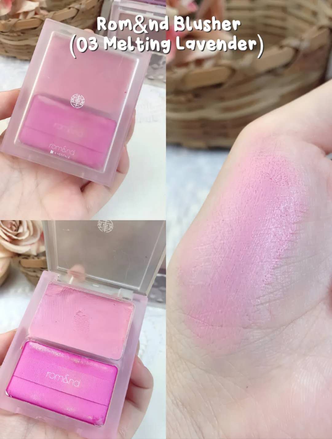 Pink & Purple Cream Blush