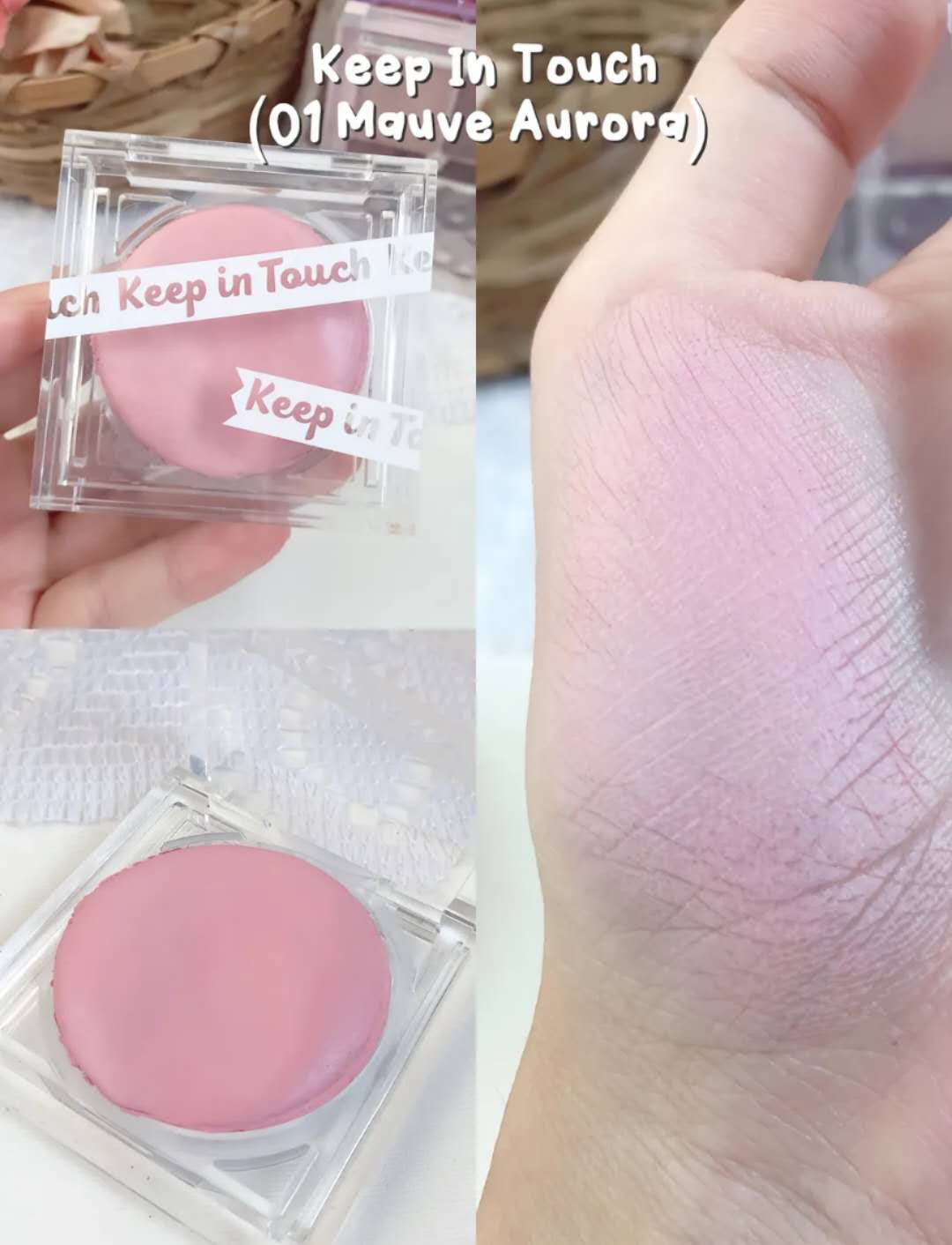 Pink & Purple Cream Blush