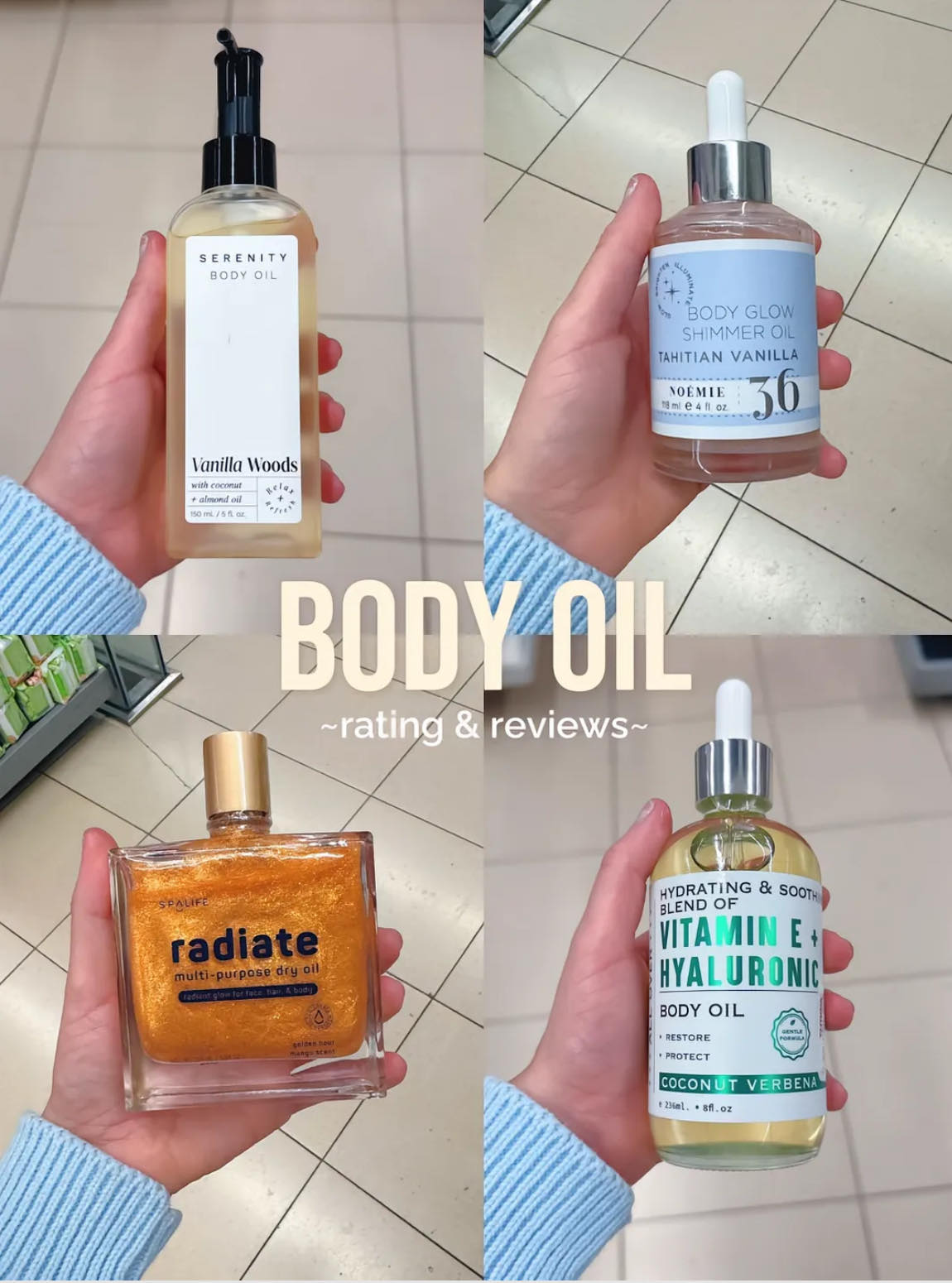 My Favorite Body Oils!