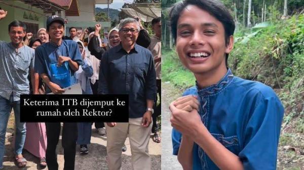 DEVIT ANAK KULI ANGKUT - Kisah Devit Febrianyah, anak seorang kuli angkut masuk ITB viral di media sosial. Devit Febriansyah adalah siswa SMAN 1 Bukittinggi anak seorang kuli angkut yang berhasil masuk ITB hingga dibiayai satu kampung. Kisahnya viral setelah  influencer pendidikan, Imam Santoso yang mengunggahnya di akun Instagram @santosoim, Senin (9/6/2025).