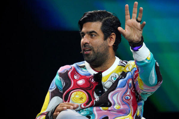 Mantan CEO Builder.ai, Sachin Dev Duggal. Foto: Manaure Quintero / AFP