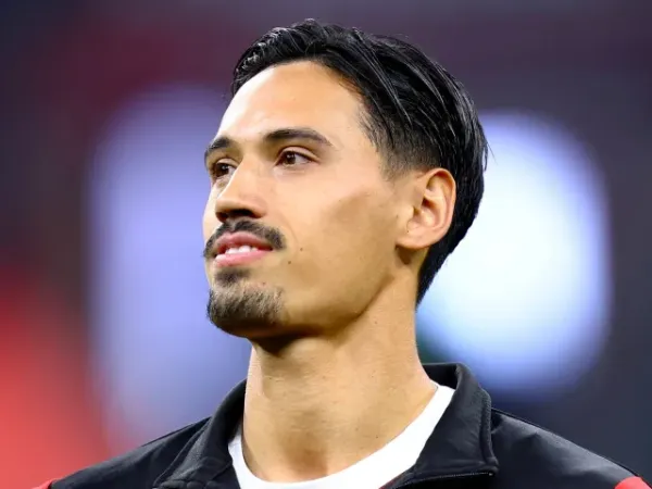 AC Milan's Tijjani Rejenders on May 9, 2025