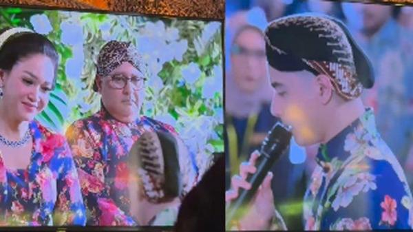 SIRAMAN AL GHAZALI - Siraman Al-Ghazali jelang pernikahannya digelar di kawasan Pondok Indah, Jakarta Selatan Sabtu (14/6/2025) disebut sakral. Sungkeman Al Ghazali pada Maia Estianty sang ibu dan Ahmad Dhani ayahnya disebut magis.
