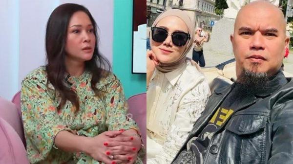 Maia Estianty (kiri) tegas sudah maafkan Ahmad Dhani dan Mulan Jameela (kanan).