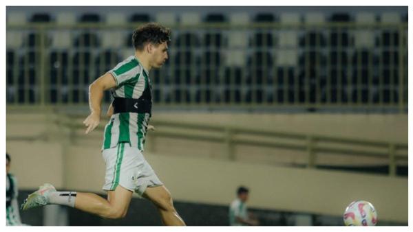 SESI LATIHAN - Potret Vico Duarte saat sesi latihan bersama PSS Sleman pada Rabu (16/04/2025). 