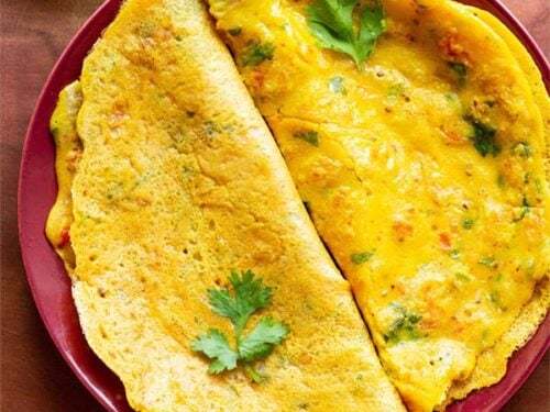 Besan Chilla Recipe (Besan ka Cheela)