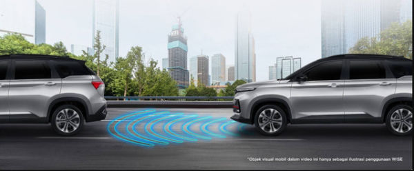 Fitur ADAS Adaptive Cruise Control (ACC) pada Wuling Almaz. Foto: Wuling Motors