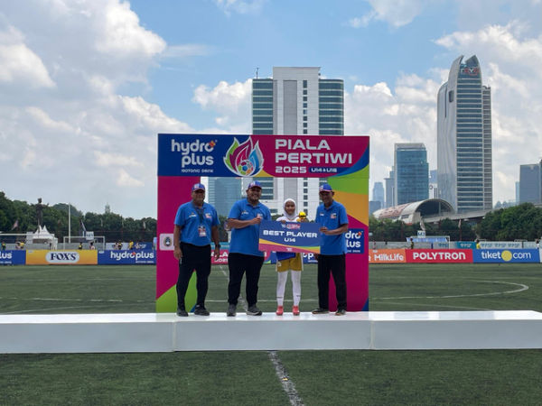 Albianca Raula meraih gelar Best Player U-14 di HydroPlus Piala Pertiwi Regional Jakarta 2025. Foto: Antika Fahira/kumparan