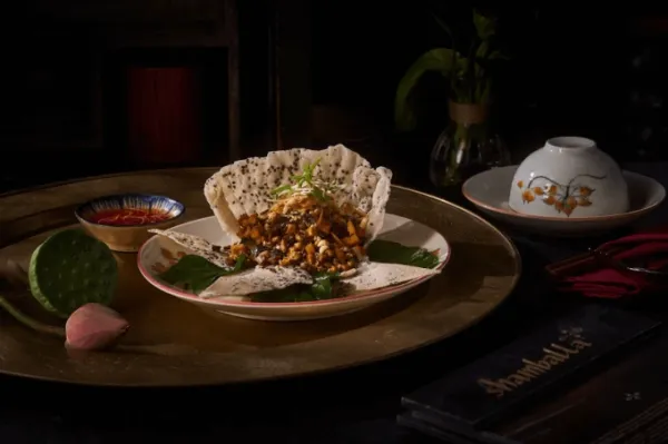 Food in Shamballa. Photo: Shamballa