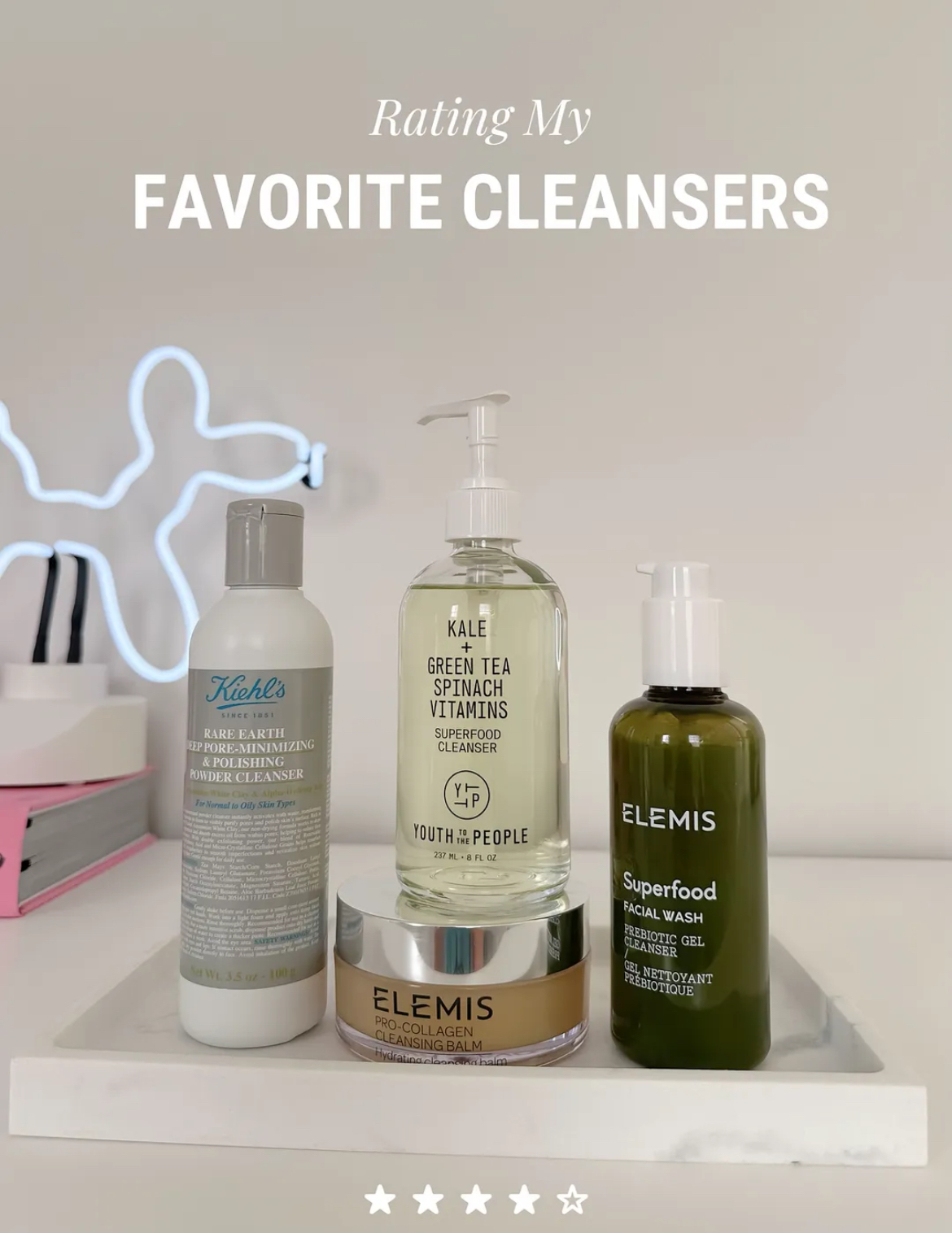 My Top Face Cleansers