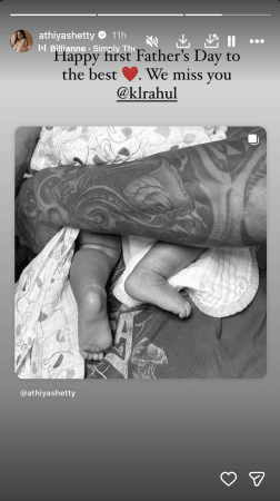 KL Rahul father's day
