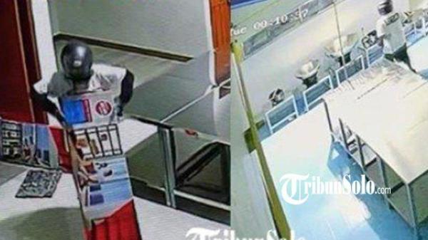 DAPUR SPPG DIBOBOL - Rekaman CCTV, 2 orang pria membobol salah satu SPPG di kawasan Danukusuman, Serengan, Kota Solo pada Selasa (2/6/2025) dini hari lalu. Kasus itu kini masih dalam penyelidikan polisi.