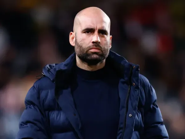 Celta Vigo Head Coach Claudio Giraldez on January 10, 2025