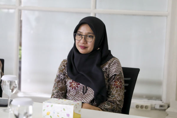 Kunjungan Bupati Banyuwangi Ipuk Fiestiandani ke kumparan, Jakarta, Rabu (7/5/2025). Foto: Syawal Febrian Darisman/kumparan