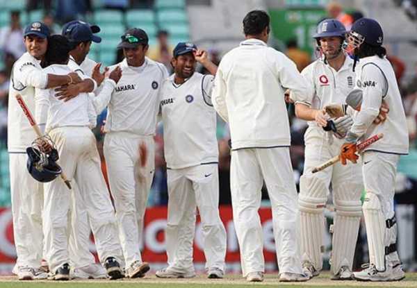 Congratulatory Messages are Exchanged as India Complete